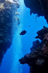 Entrance bij de schoorsteen van The Bells, Dahab